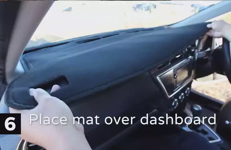 Applying The Dash Cover