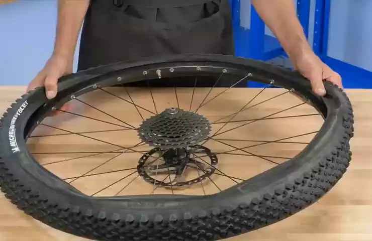 Removing The Flat Tire