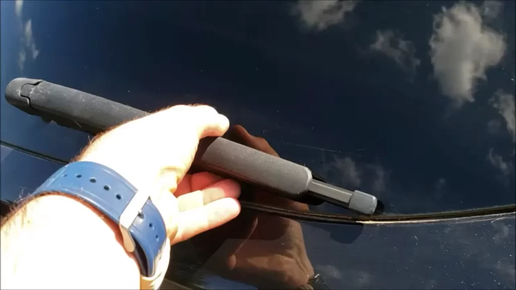 Removing The Old Wiper Blade