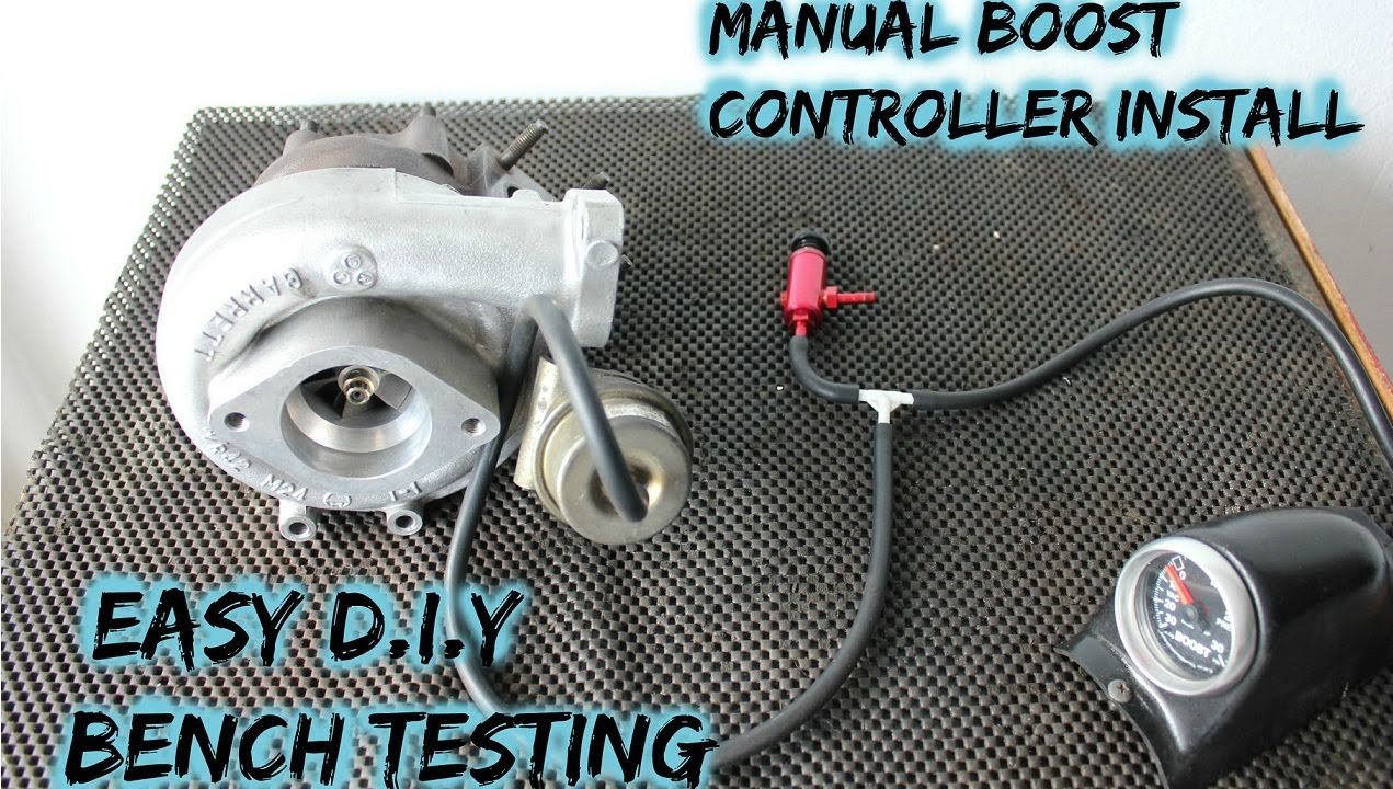 How to Install a Manual Boost Controller