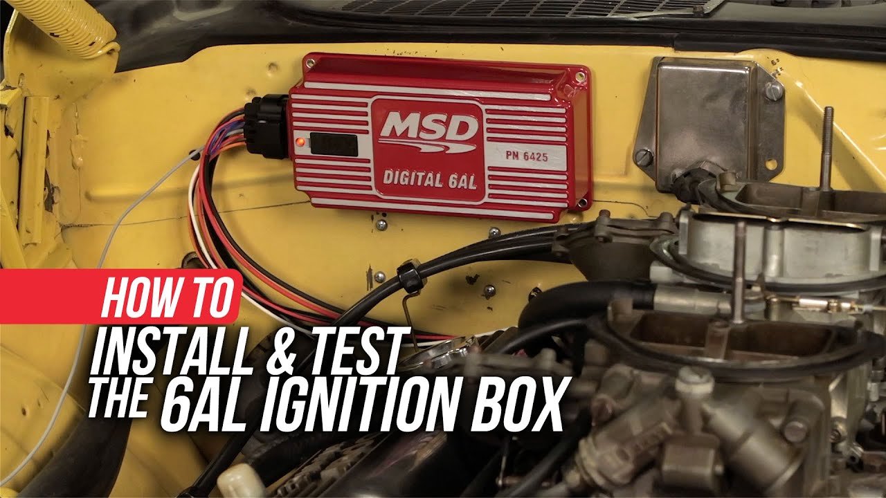 How to Install a Msd Ignition System